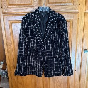 Carol Little Chic Tweed Blazer